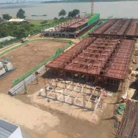 Construction on August 2019
