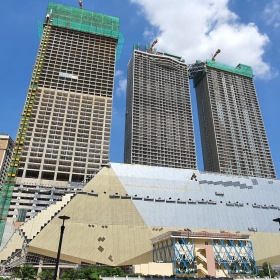 Construction on August 2020